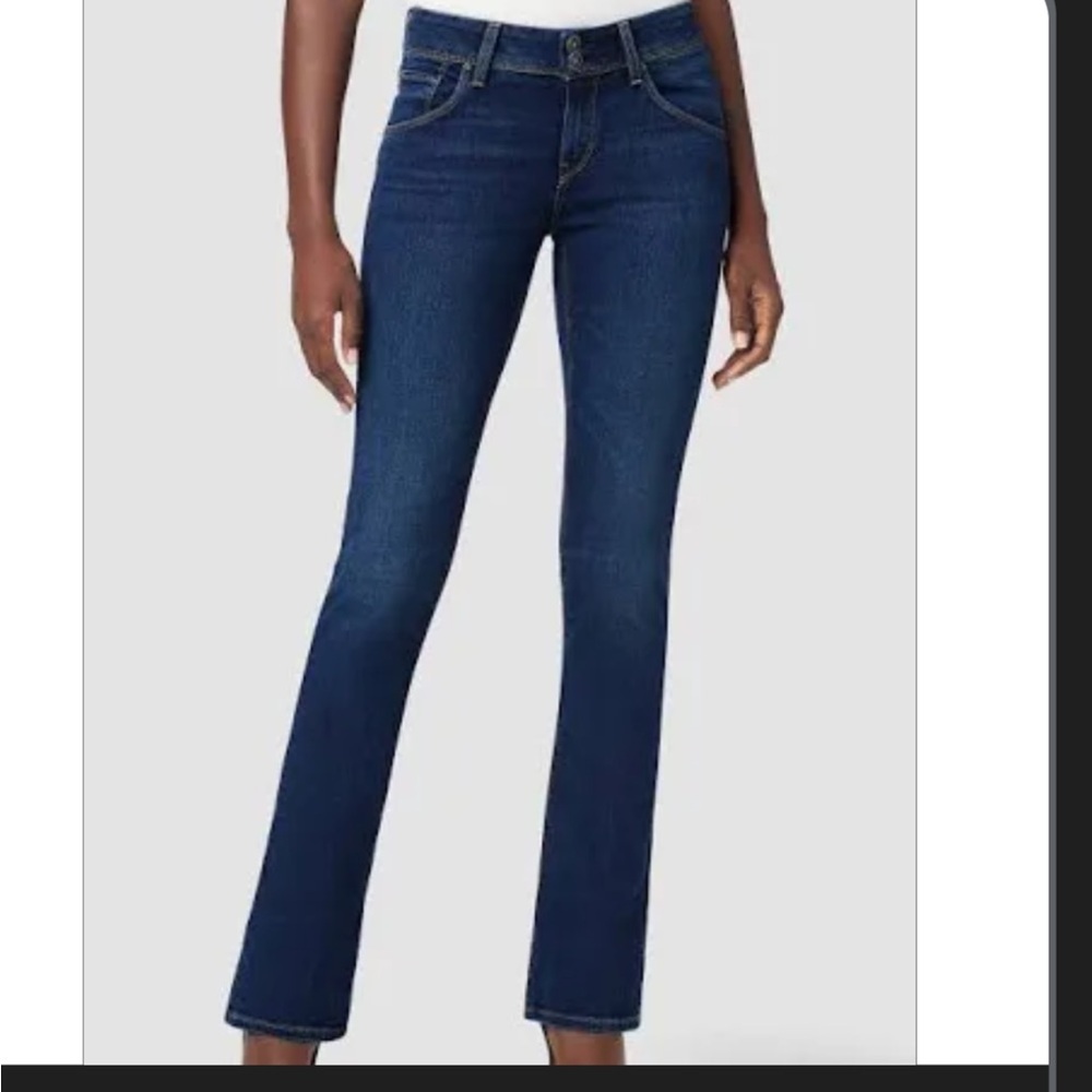 Hudson Jeans Midrise Baby Bootcut Signature Flap Pocket Jeans Women's Size 26